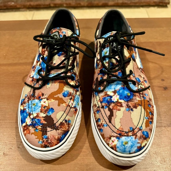Nike Zoom Stefan Janoski PR “Blue Digital Floral” / Sz. 10.5 / VNDS - Picture 4 of 7